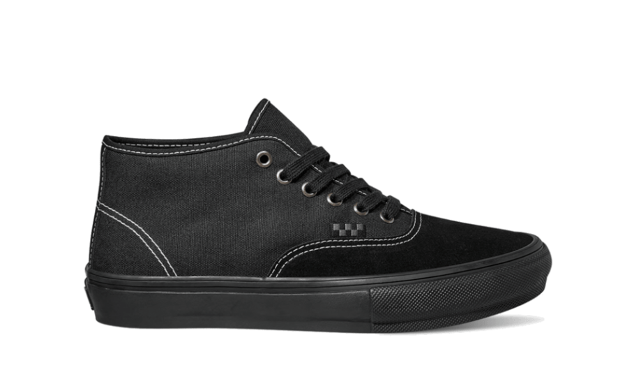 VANS SHOE VANS Vans Skate Authentic Mid - Blackout
