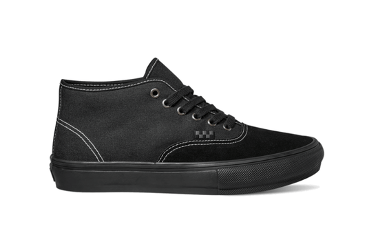 VANS SHOE VANS Vans Skate Authentic Mid - Blackout