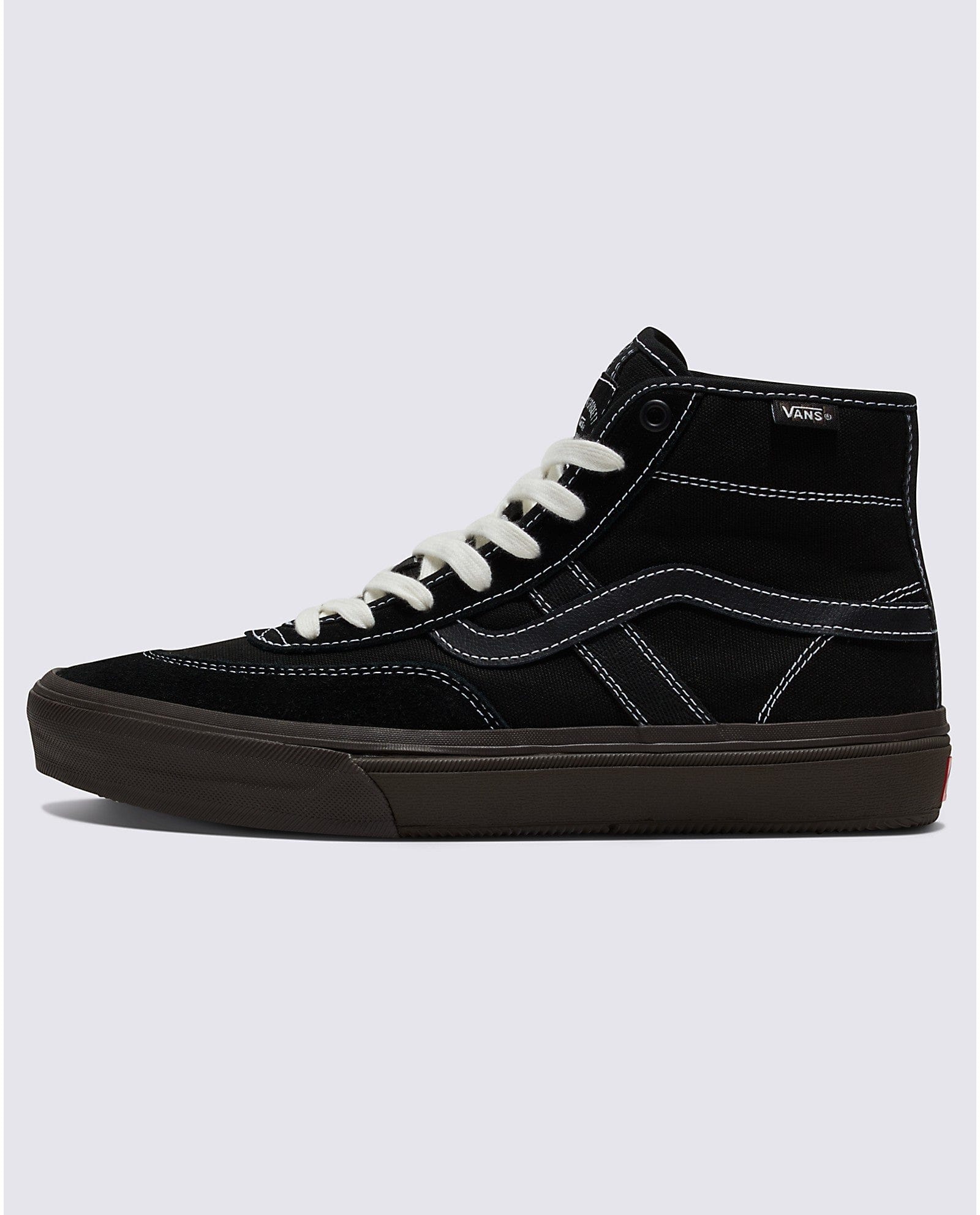 VANS SHOE VANS Vans Skate Crockett High - Black Chocolate