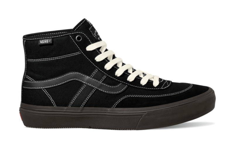 VANS SHOE VANS Vans Skate Crockett High - Black Chocolate