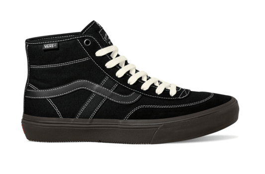 VANS SHOE VANS Vans Skate Crockett High - Black Chocolate