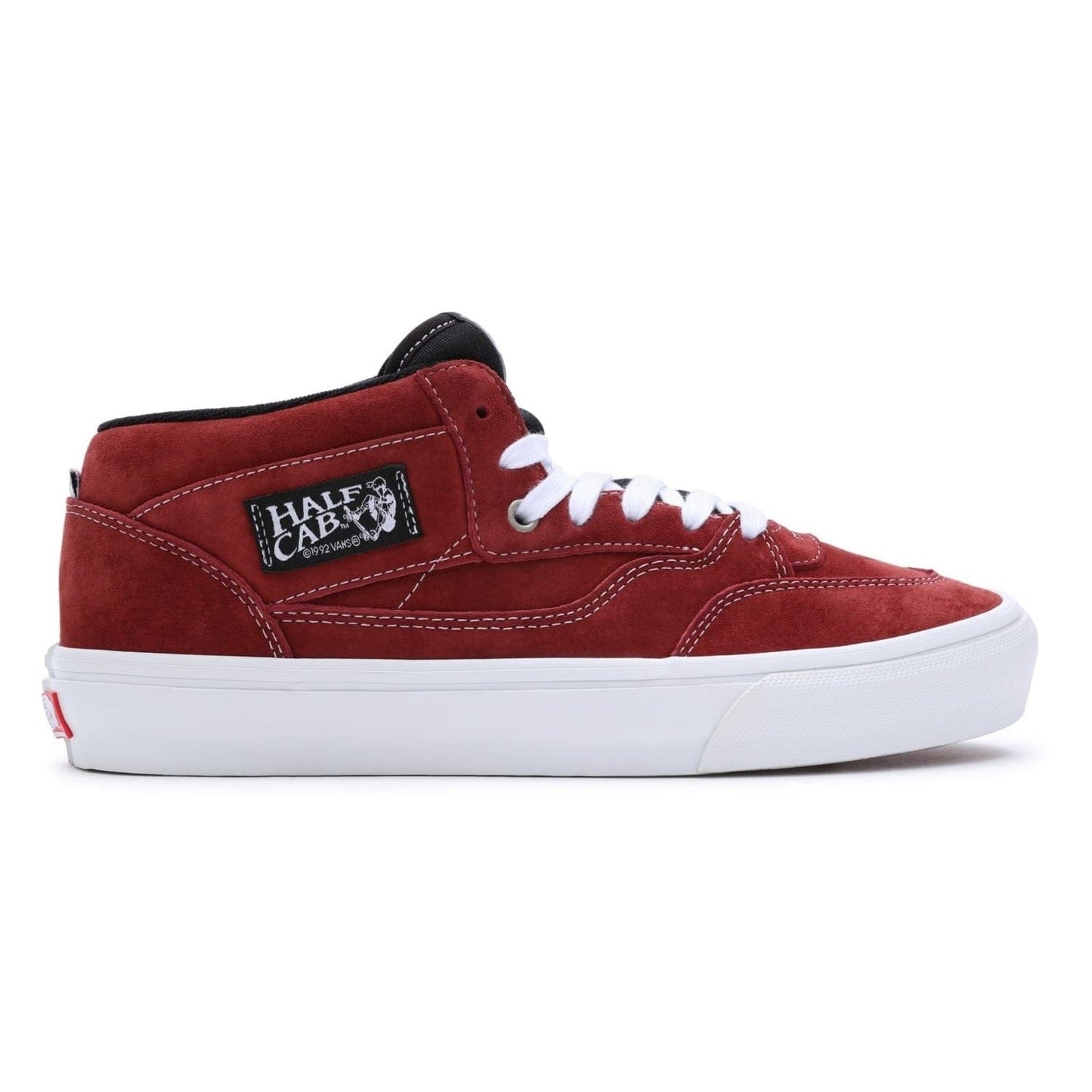 VANS SHOE VANS 9 Vans Skate Half Cab '92 - (Pig Suede) Brick