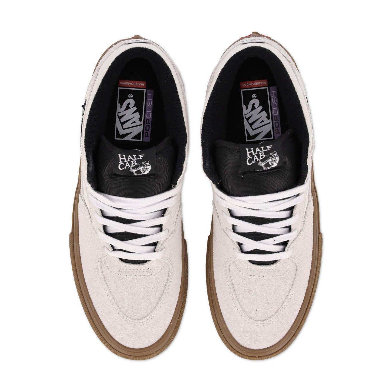 VANS SHOE VANS Vans Skate Half Cab - Antique White Gum