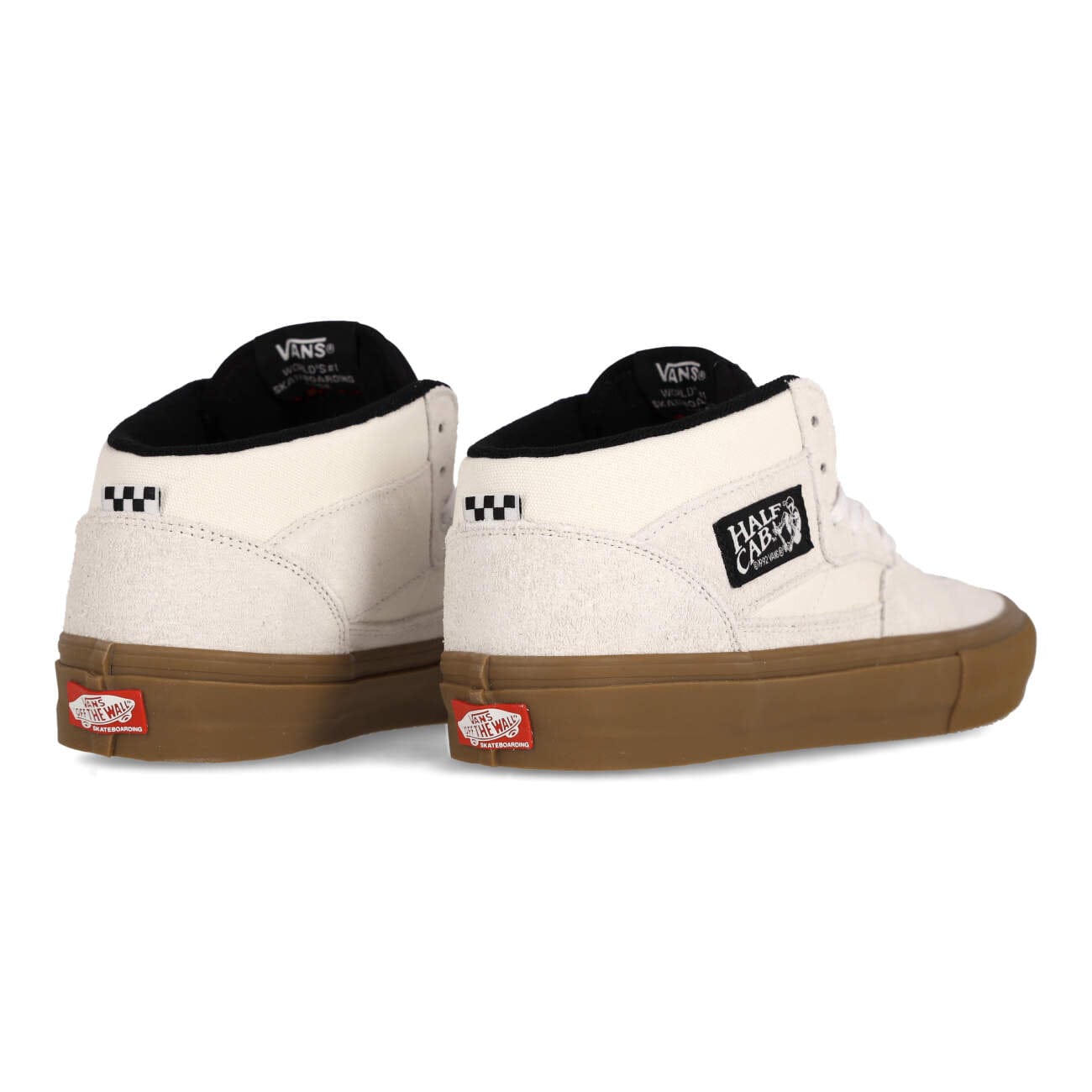 VANS SHOE VANS Vans Skate Half Cab - Antique White Gum