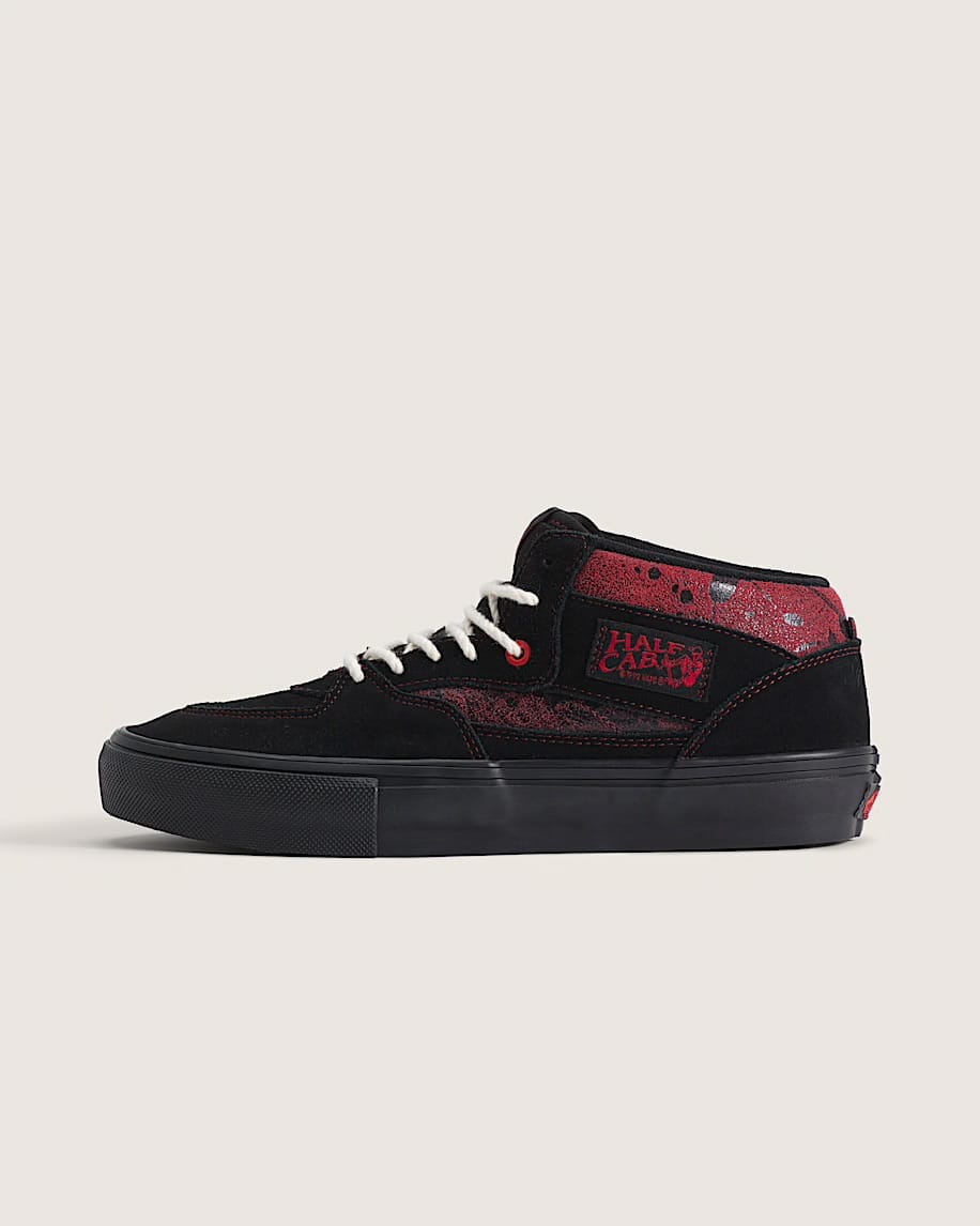 VANS SHOE VANS Vans Skate Half Cab - Red Black
