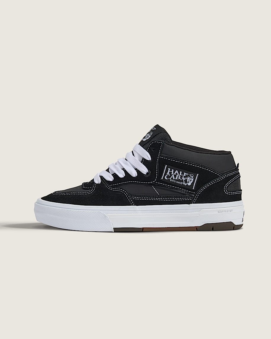 VANS SHOE VANS Vans Skate Half Cab Wafflecup - Black White