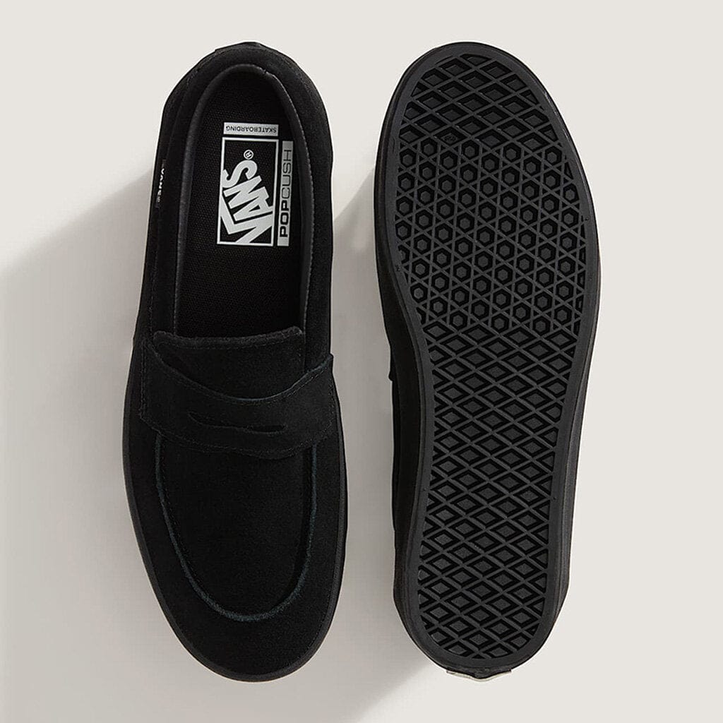 VANS SHOE VANS Vans Skate Loafer - Black Suede