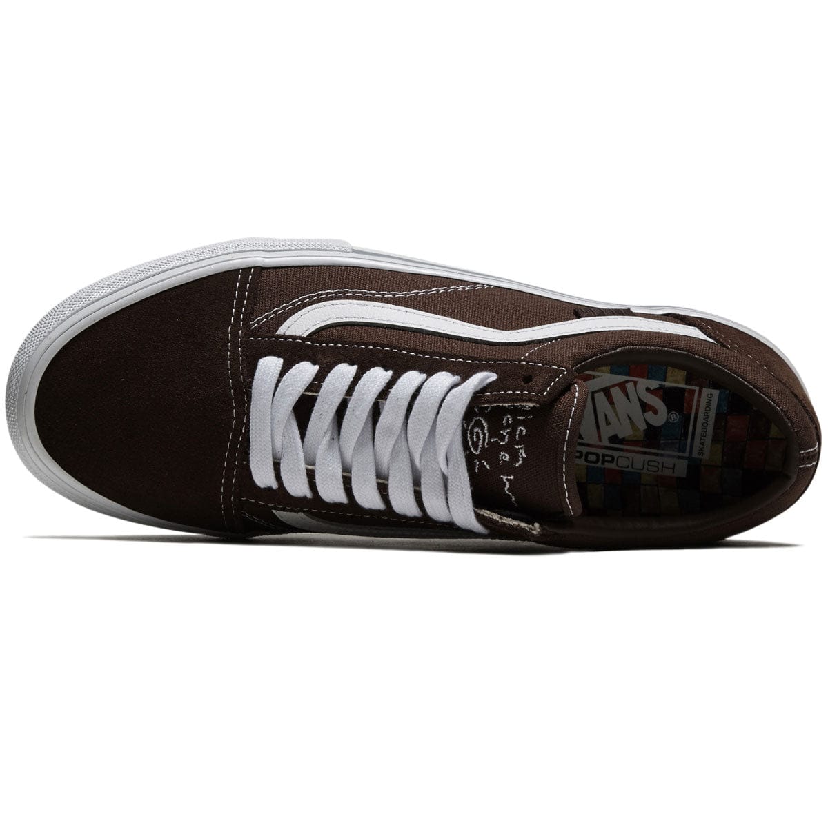 VANS SHOE VANS Vans Skate Old Skool - (Nick Michel) Brown White