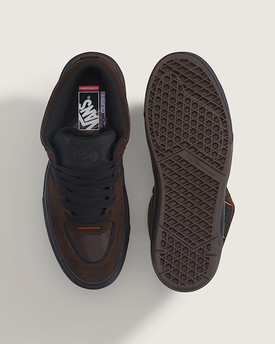 VANS SHOE VANS Vans Skate Wafflecup Half Cab - (Rizzo) Brown