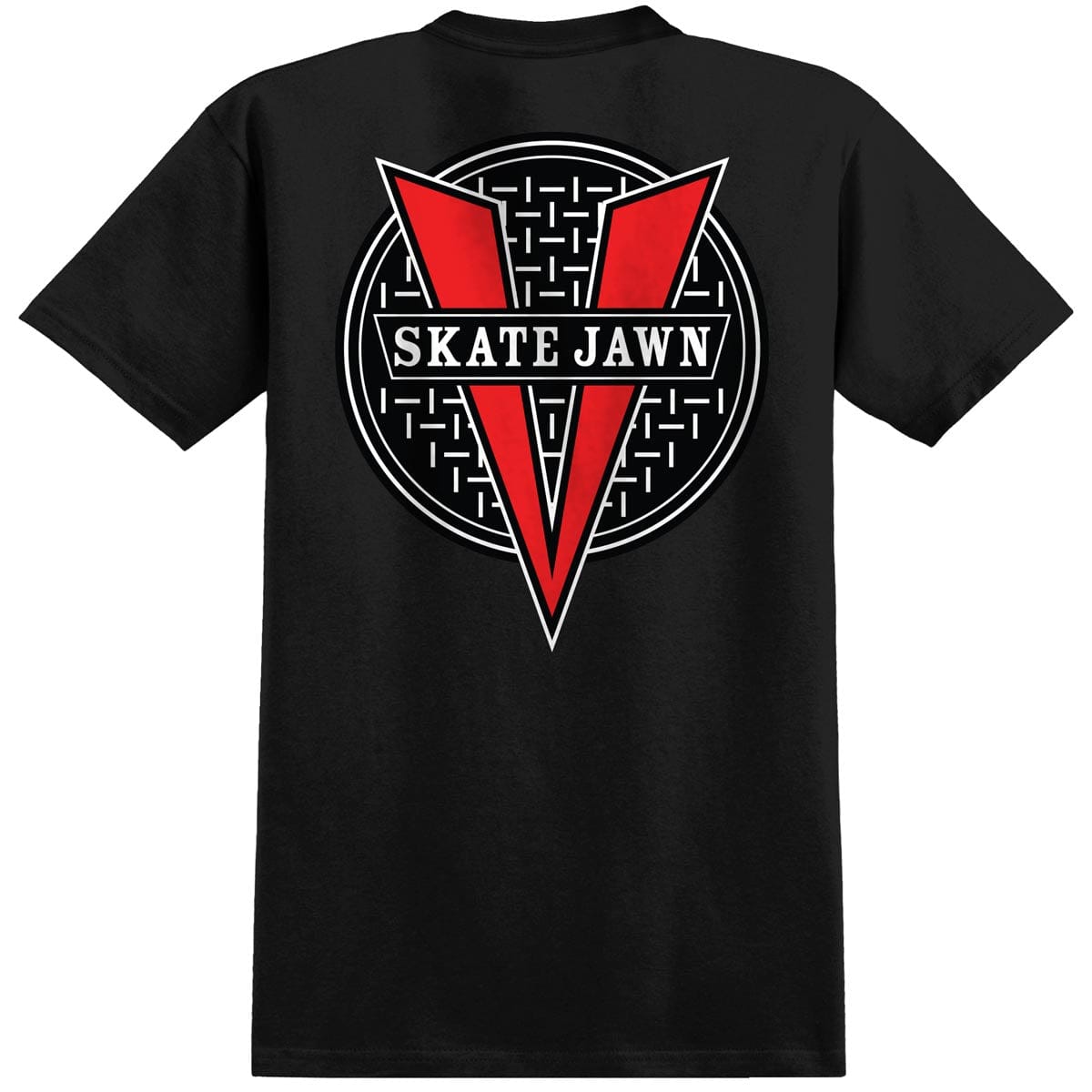 VENTURE T-SHIRT L Venture x Skate Jawn Tee - Black