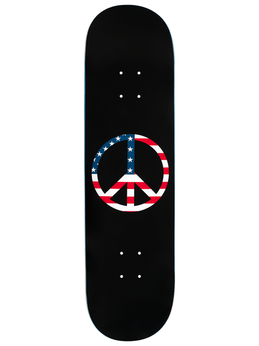 Violet Skateboards DECK Violet American Peace Black Deck