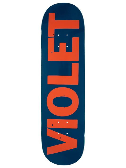 Violet Skateboards DECK 8.25 Violet Crew Navy Red Deck - 8.25