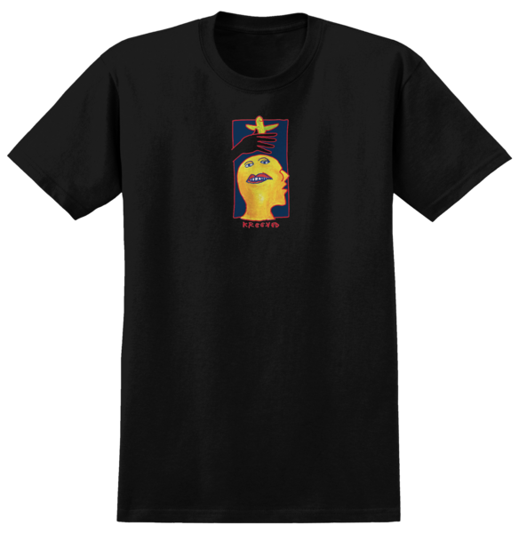 Krooked Una Teeth Tee - Black