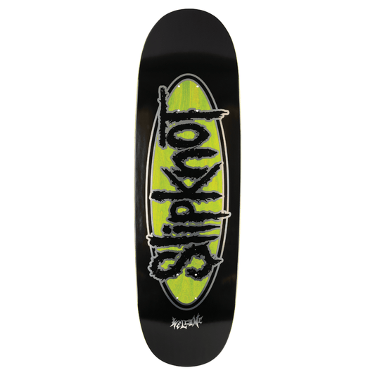 WELCOME SKATEBOARDS DECK 9.5 Slipknot x Welcome Oval Logo On Boline 2.0 Deck - 9.5