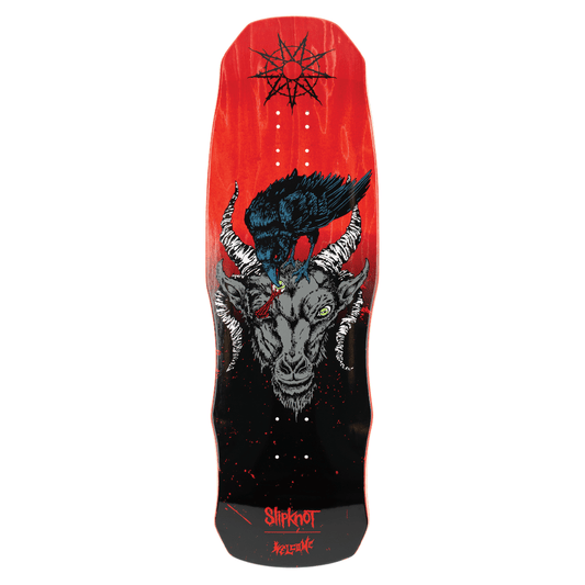 WELCOME SKATEBOARDS DECK 9.85 Slipknot x Welcome Spit It Out On Dark Lord Deck - 9.85