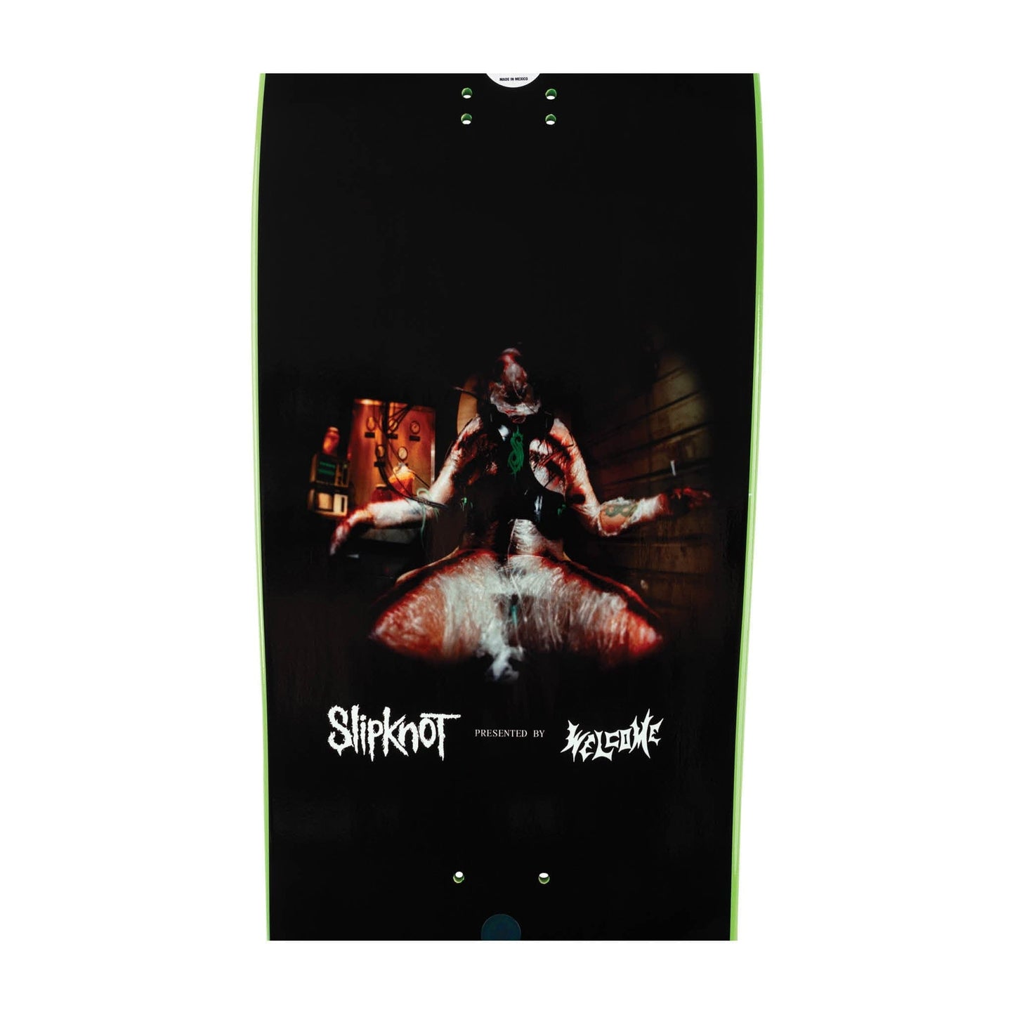 WELCOME SKATEBOARDS DECK 9.67 Welcome Slipknot Self-Titled on Gaia Deck - 9.67