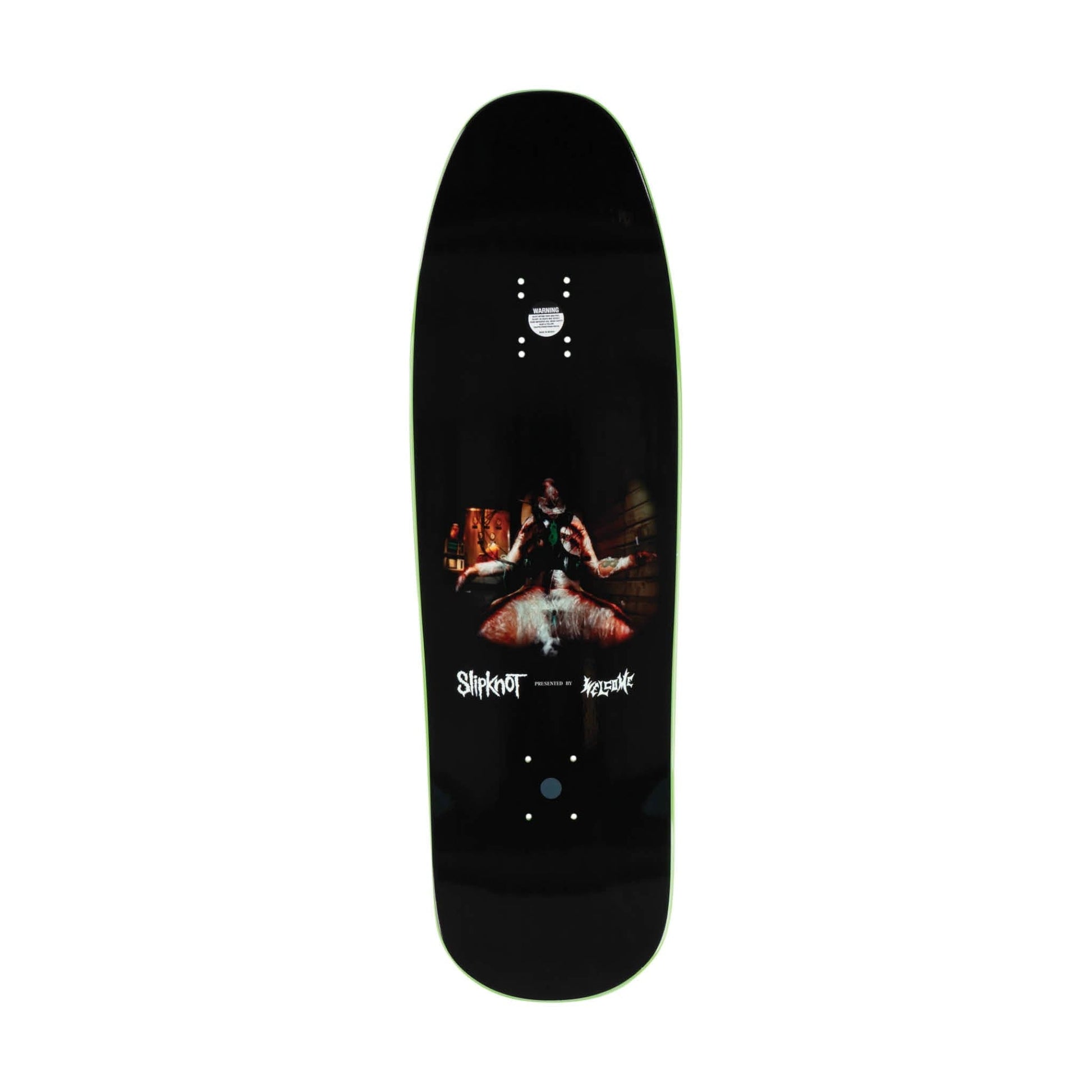 WELCOME SKATEBOARDS DECK 9.67 Welcome Slipknot Self-Titled on Gaia Deck - 9.67