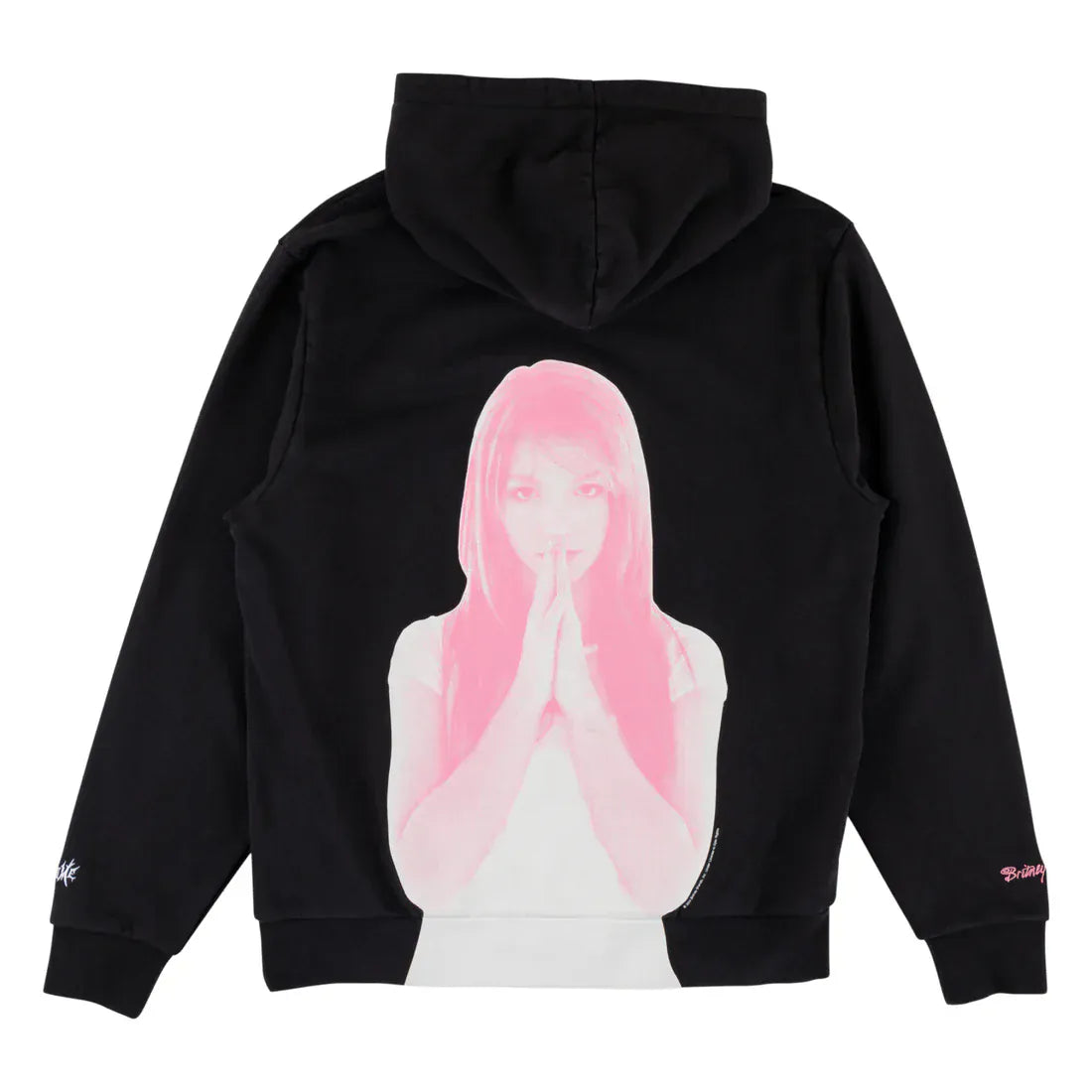 WELCOME SKATEBOARDS HOODIE Welcome x Britney Spears Believe Hoodie - Black