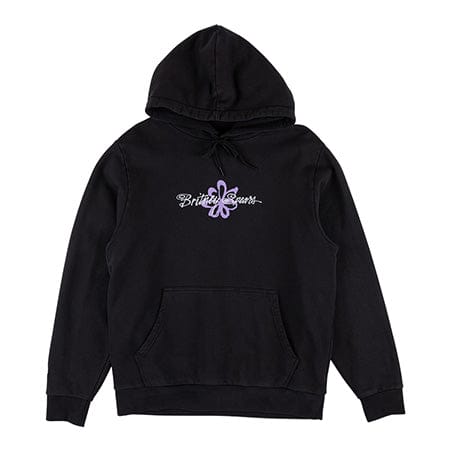 WELCOME SKATEBOARDS HOODIE S Welcome x Britney Spears Flower Hoodie - Black