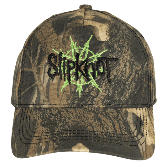 WELCOME SKATEBOARDS HAT Welcome x Slipknot Nonagram Hat - Camo