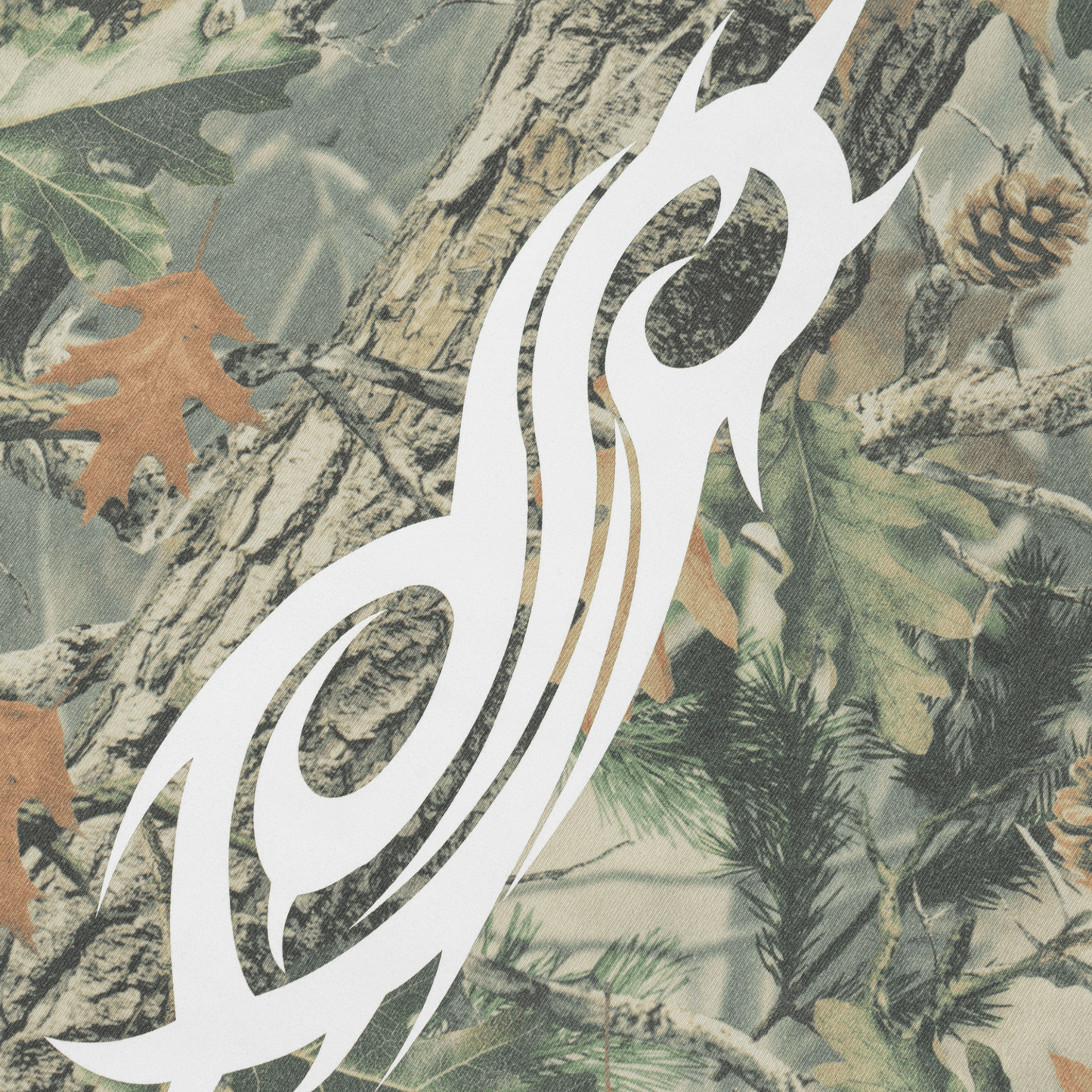WELCOME SKATEBOARDS T-SHIRT Welcome x Slipknot Oval Tee - Woodland Camo