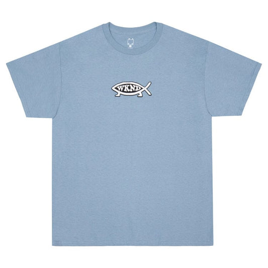 WKND SKATEBOARDS T-SHIRT L WKND Evo Fish Tee - Slate
