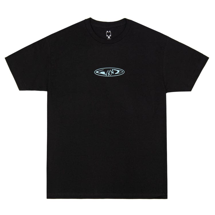 WKND SKATEBOARDS T-SHIRT WKND Fishbone Emblem Tee - Black