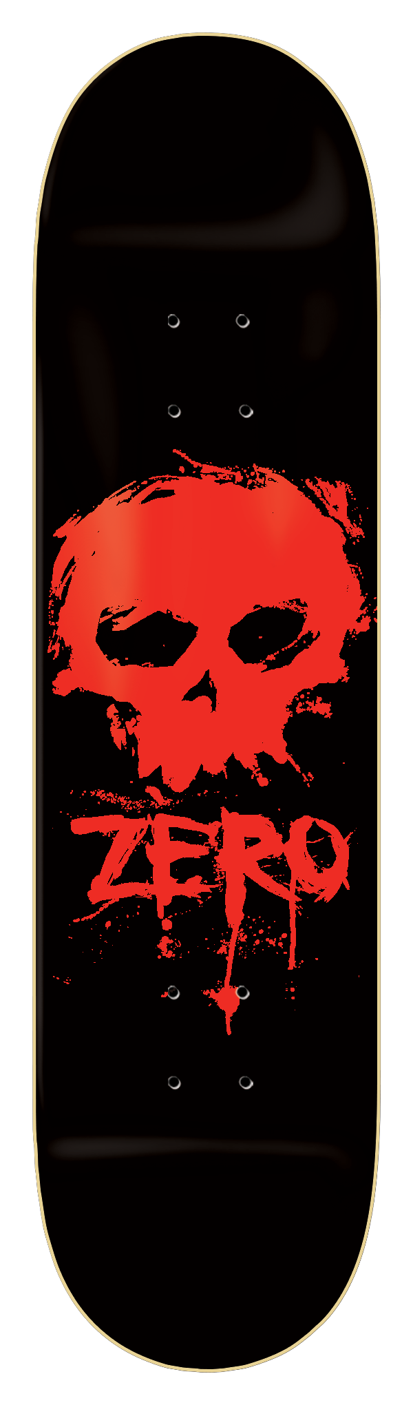 Zero Skateboards OG Blood Skull Deck - 8.25