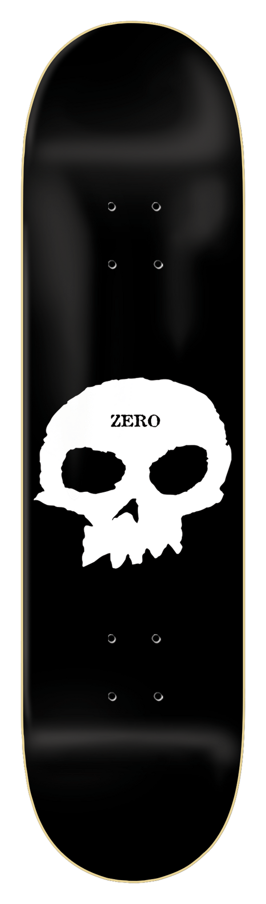 Zero Skateboards Single Skull Deck