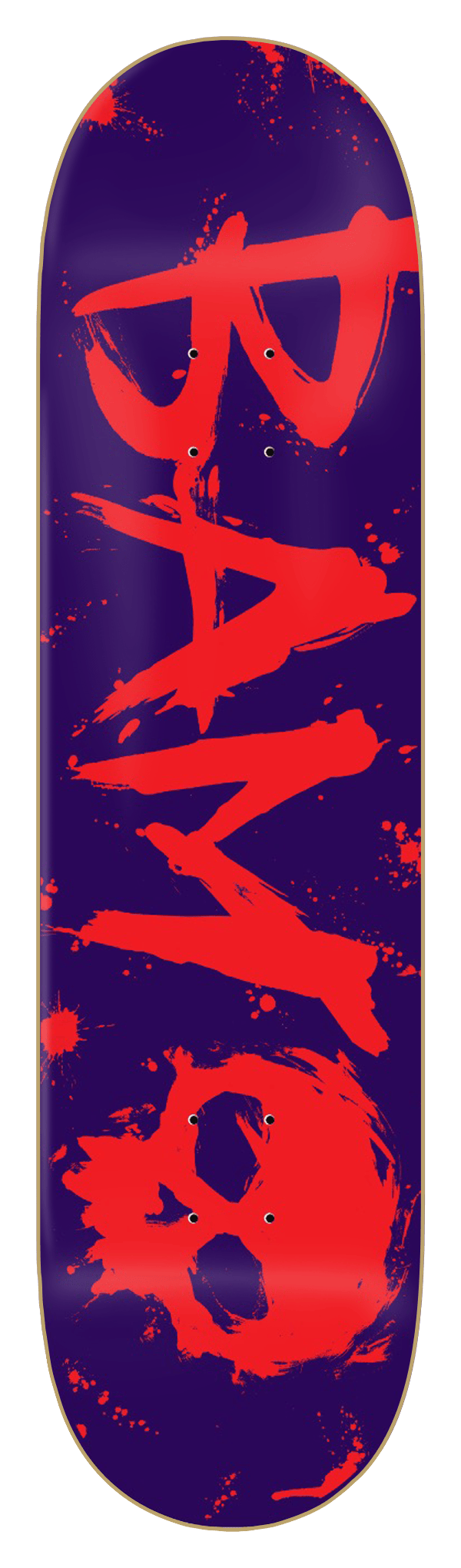 Zero Skateboards DECK 8.25 Zero BAM Purple Blood Deck - 8.25