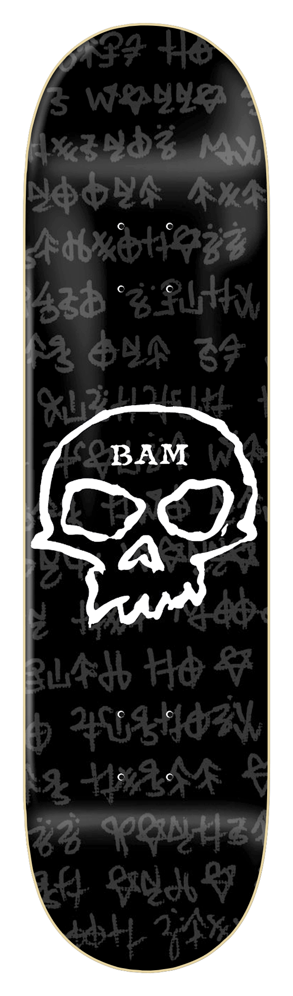 Zero Skateboards DECK 8.5 Zero BAM Strigoi Skull Deck - 8.5