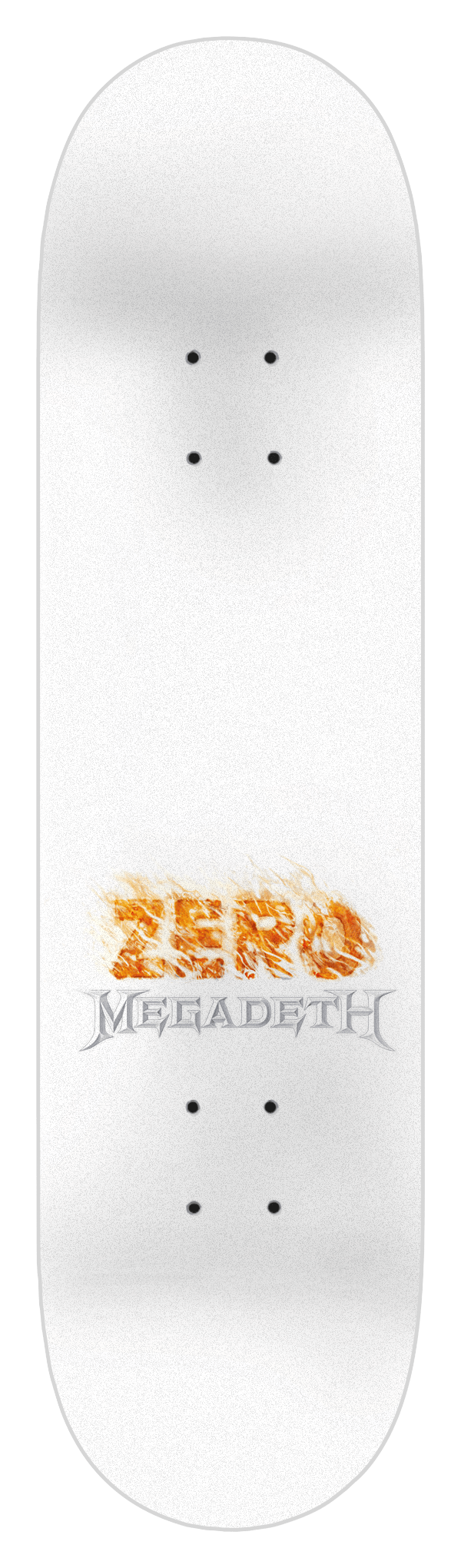 Zero Skateboards DECK 8.5 Zero Megadeth Deck - 8.5