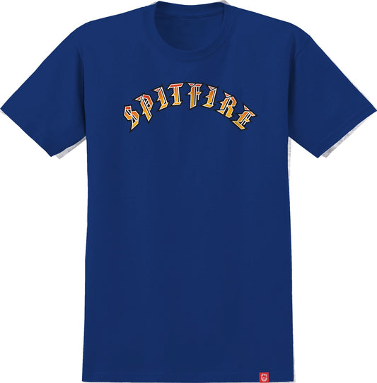 SPITFIRE OLD E YOUTH TEE - ROYAL