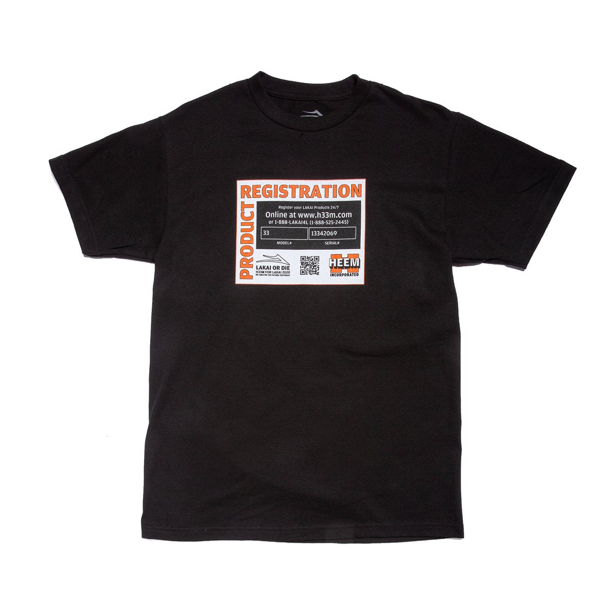 LAKAI X HEEM REGISTRATION TEE