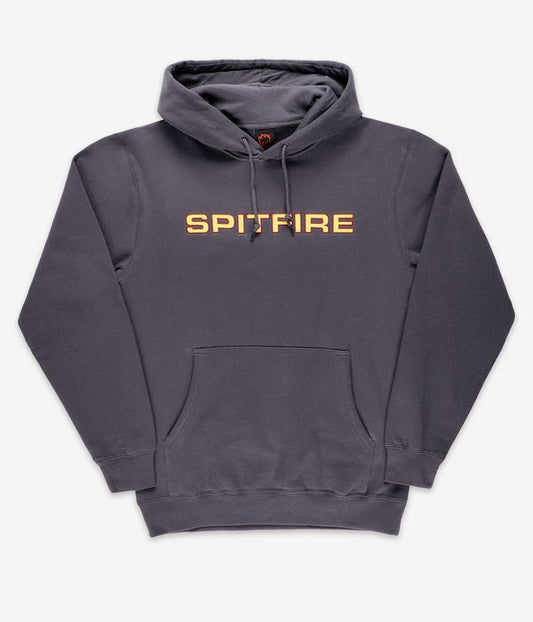 SPITFIRE CLASSIC 87 EMBROIDERED HOODIE - CHARCOAL