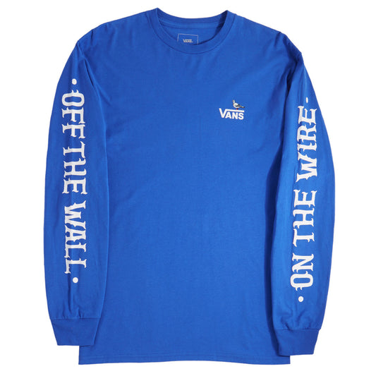 VANS X ANTIHERO L/S TEE - ROYAL BLUE