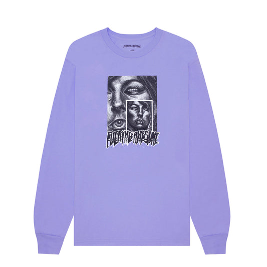 FUCKING AWESOME IDOLIZE L/S TEE - VIOLET