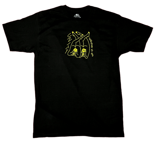 UNITY SKATEBOARDS TOGETHER TEE - BLACK