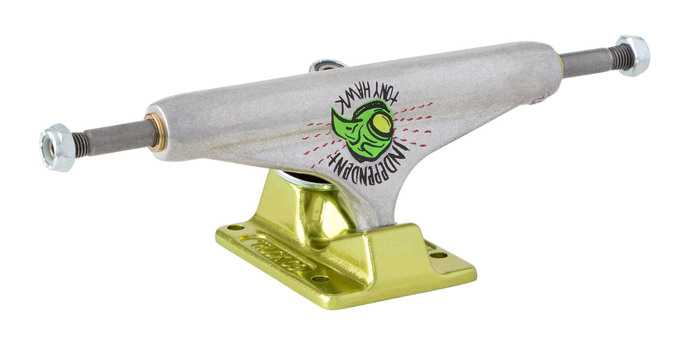 INDEPENDENT STAGE 11 TONY HAWK FORGED HOLLOW TRUCKS - SILVER GREEN
