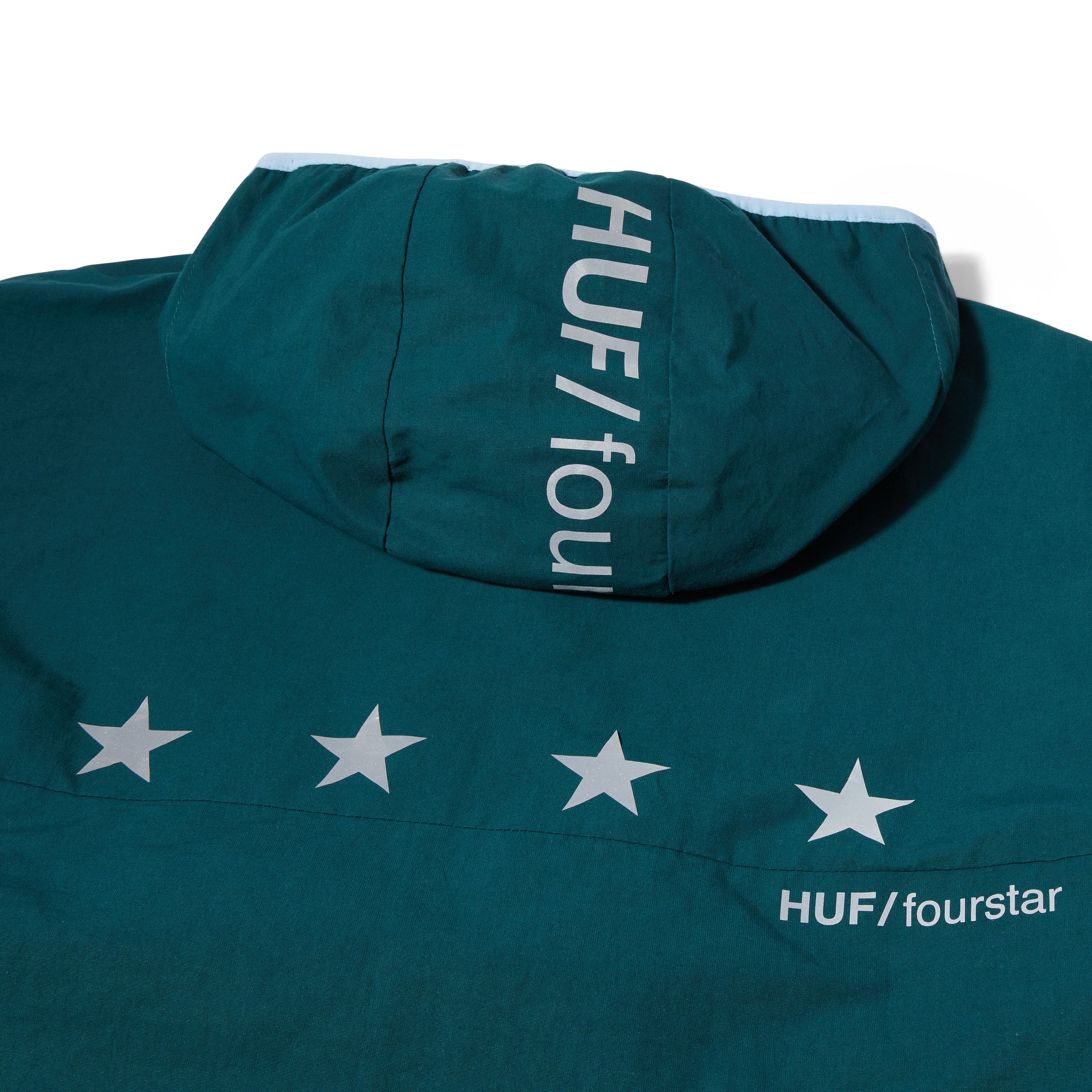 HUF BLOCKS ANORAK JACKET - (FOURSTAR) SYCAMORE