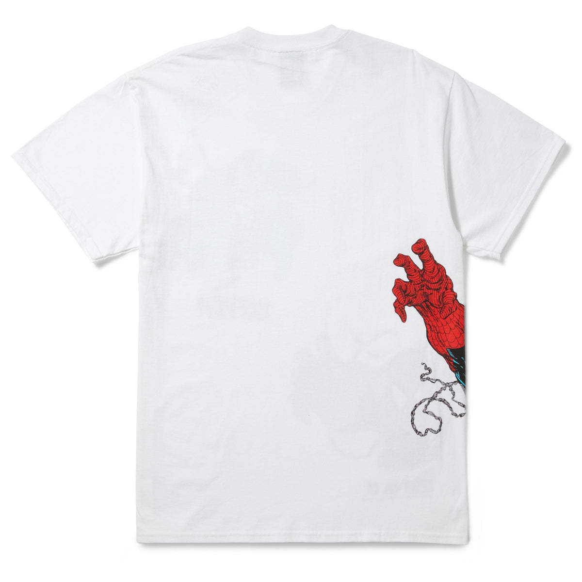 HUF FACE OFF TEE - (SPIDERMAN) WHITE