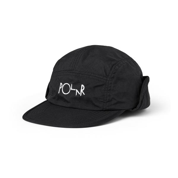 POLAR FLAP CAP - BLACK
