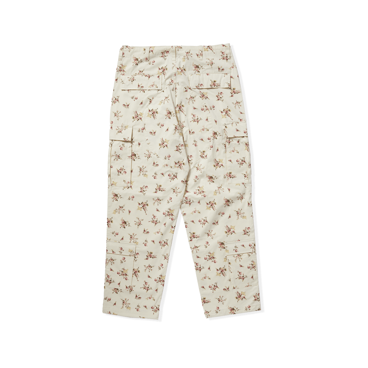 HUF Utility Cargo Pants - Floral Ivory