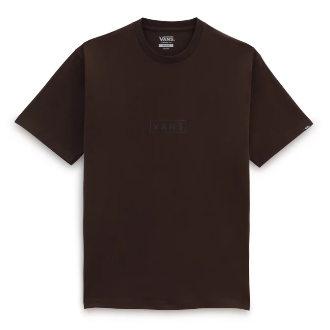 VANS CLASSIC EASY BOX TEE - DEMITASSE