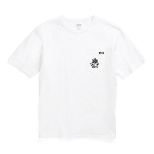 VANS ARMANTO OFF THE WALL POCKET TEE - WHITE
