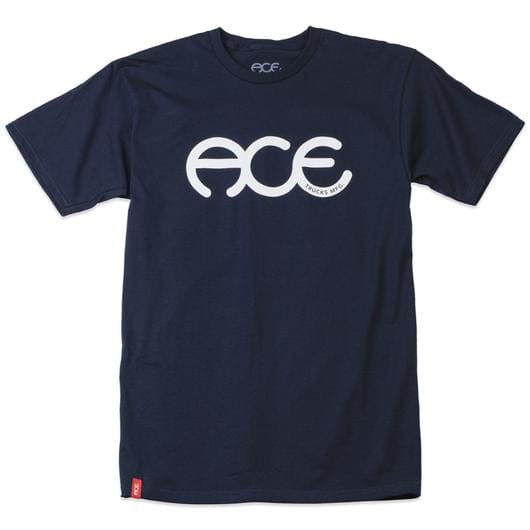ACE T-SHIRT S Ace Rings Logo Tee - Navy