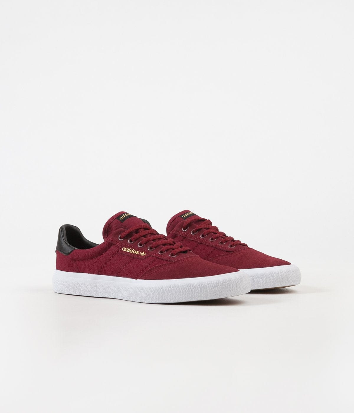 ADIDAS SKATEBOARDING SHOE ADIDAS 8 Adidas 3MC - Maroon White