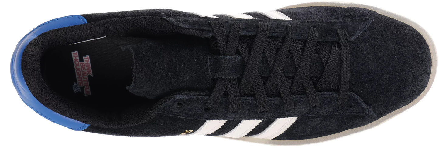 ADIDAS SKATEBOARDING SHOE ADIDAS Adidas Campus ADV - (Maxallure)  Black White Blue