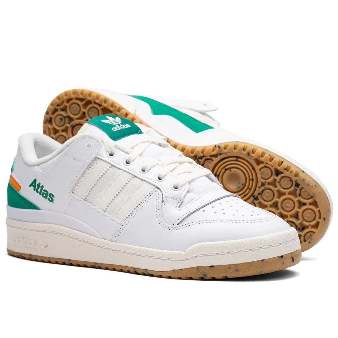 ADIDAS SKATEBOARDING SHOE ADIDAS Adidas Forum 84 Low ADV - (Atlas) White Green