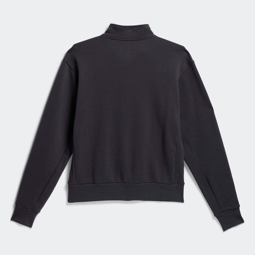 Adidas Heavyweight Shmoofoil 1/4 Zip Sweatshirt - Carbon Black